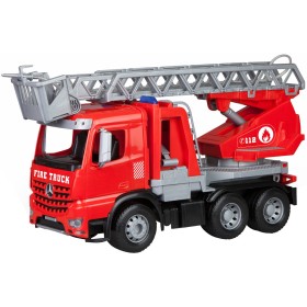 LENA WORXX Auto Mercedes-Benz Arocs funkční hasiči stříká vodu