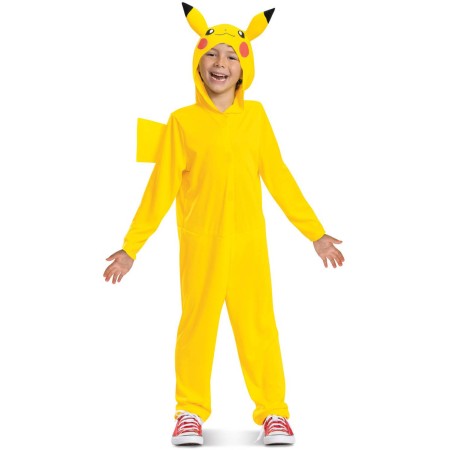 KARNEVAL Šaty Pikachu Pokémon vel. M (94-109cm) 3-4 let *KOSTÝM*