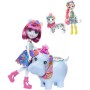 MATTEL Enchantimals set panenka + velké zvířátko 2 druhy plast