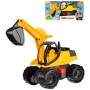 LENA Auto Bagr Giga Trucks žluto-černý plast 80cm na písek v krabici