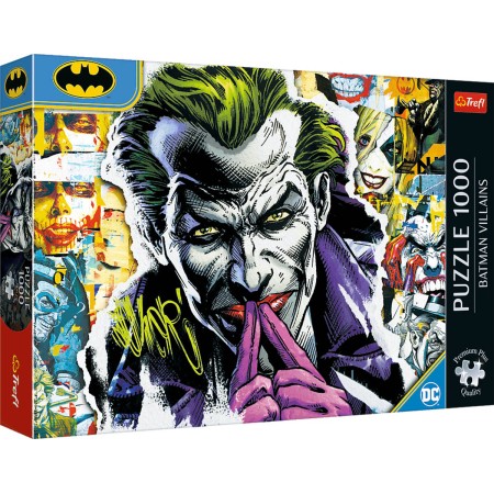 TREFL PUZZLE PREMIUM Batman Villains: Joker 68x48cm 1000 dílků