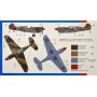 SMĚR Model letadlo Curtiss P 40 K 1:72 (stavebnice letadla)