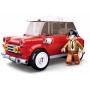 SLUBAN Model Bricks Auto Mini vůz červený 150 dílků + 1 figurka STAVEBNICE