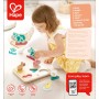 HAPE DŘEVO Puzzle baby vkládací Zvířátka 5 dílků na baterie Zvuk