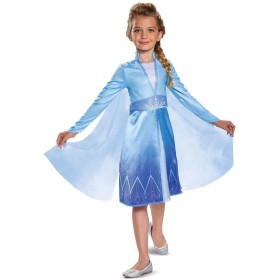 KARNEVAL Šaty Elsa Frozen vel. M (124-135cm) 7-8 let KOSTÝM