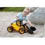 LENA Nakladač funkční Giga Trucks žluto-černé odrážedlo 75cm na písek v krabici