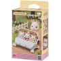 Sylvanian Families kočárek / autosedačka pro trojčata doplněk k herním sadám