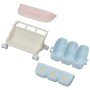 Sylvanian Families kočárek / autosedačka pro trojčata doplněk k herním sadám