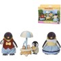 Sylvanian Families Rodina tučnáků set 3 figurky s doplňky v krabici