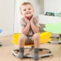 MERCO Židle dětská balanční otočná květina 3 barvy
