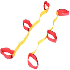 MERCO Hra Walking týmová koordinační pásy 63cm set 1 pár (6 poutek)