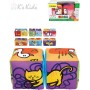 K´S KIDS Baby soft kostky textilní 2ks zvířátka počítání na baterie Zvuk