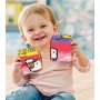 K´S KIDS Baby soft kostky textilní 2ks zvířátka počítání na baterie Zvuk