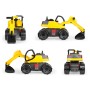 LENA Auto Bagr Giga Trucks žluto-černý plast 80cm na písek v krabici