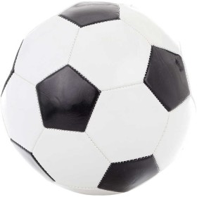 Míč fotbalový vel.5 kopačák 20cm šitý balon na kopanou