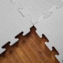 MERCO Tatami podložka na cvičení 100x100cm pěna 1cm šedá 1ks
