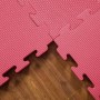 MERCO Tatami podložka na cvičení 100x100cm pěna 1,5cm červená 1ks