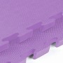 MERCO Tatami podložka na cvičení 100x100cm pěna 1,5cm fialová 1ks