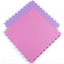 MERCO Tatami podložka na cvičení 100x100cm pěna 2cm fialovo-růžová 1ks