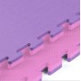 MERCO Tatami podložka na cvičení 100x100cm pěna 2cm fialovo-růžová 1ks