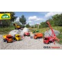 LENA Auto Bagr Giga Trucks žluto-černý plast 80cm na písek v krabici