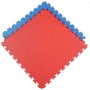 MERCO Tatami podložka na cvičení 100x100cm pěna 2cm červeno-modrá 1ks