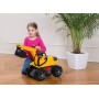 LENA Auto Bagr Giga Trucks žluto-černý plast 80cm na písek v krabici