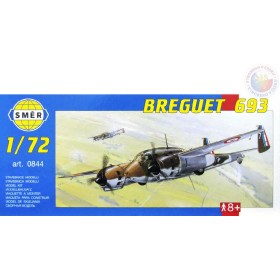 SMĚR Model letadlo Breguet 693 1:72 (stavebnice letadla)