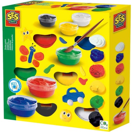 SES CREATIVE Barvy plakátové kreativní set 6 barev v krabici