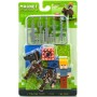 Stavebnice Magnet World 3D magnetická skádačka Bojovník a kůň