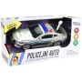 Policejní auto český design na setrvačník s hlášením na baterie Světlo Zvuk CZ