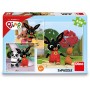 DINO Puzzle Králíček Bing si hraje 3x55 dílků 18x18cm skládačka