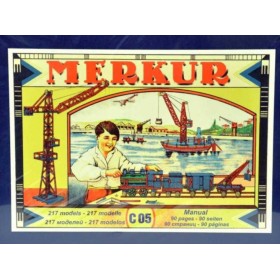 MERKUR C05 Classic retro 339 dílků *KOVOVÁ STAVEBNICE*