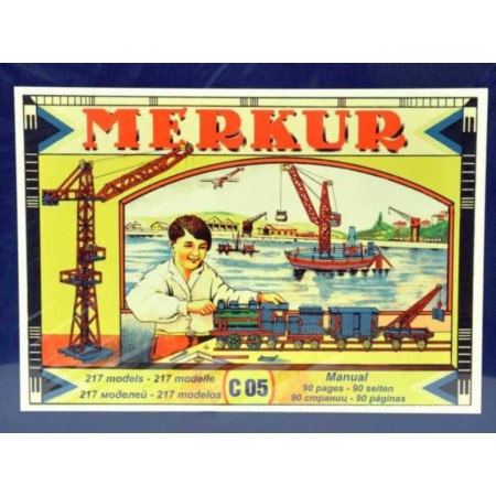 MERKUR C05 Classic retro 339 dílků *KOVOVÁ STAVEBNICE*