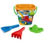 WADER Baby set na písek kyblík se 2 nástroji a doplňkem 2 druhy