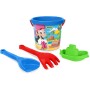 WADER Baby sada na písek kyblík se 2 nástroji a doplňkem 2 druhy