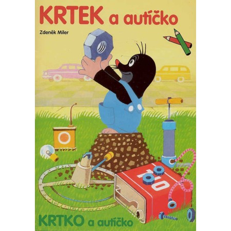 AKIM Omalovánky A4 Krtek a autíčko (Krteček)