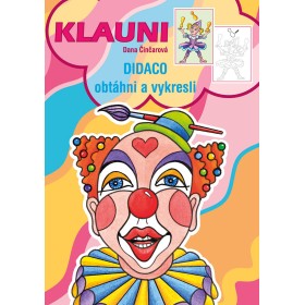 AKIM Omalovánky Didaco Klauni