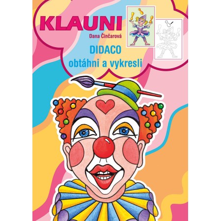 AKIM Omalovánky Didaco Klauni