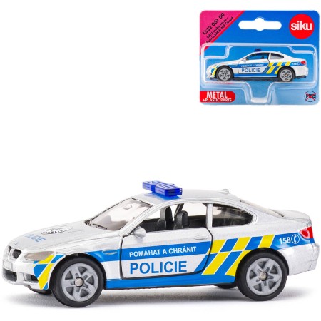 SIKU Auto česká Policie BMW M3 Coupé CZ design kovový model
