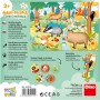 DINO Puzzle maxi baby První hraní Lesní zvířátka 47x33cm 15 dílků XL