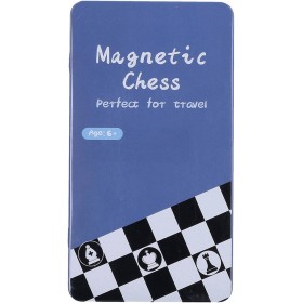 HRA Šachy magnetické cestovní plechová krabička *SPOLEČENSKÉ HRY*