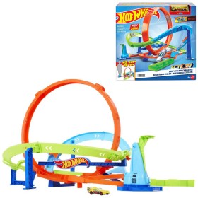 MATTEL HOT WHEELS Extrémní hyper smyčka set akční dráha s autíčkem