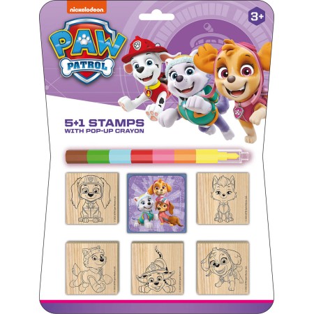 JIRI MODELS Razítka 5+1 s pop-up voskovou Tlapková Patrola