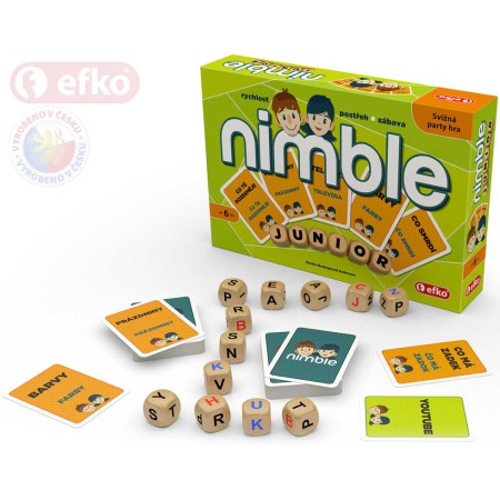 EFKO Hra Nimble pro děti Junior *SPOLEČENSKÉ HRY*