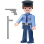 EFKO IGRÁČEK Policista povolání set figurka kloubová s doplňky