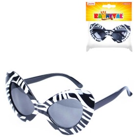 KARNEVAL Brýle retro černobílé dospělé *KARNEVALOVÝ DOPLNĚK*