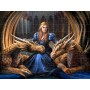 PUZZLE Prime 3D Dračí královna 31x23cm 100 dílků holografické