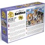 PUZZLE Prime 3D Psi a kočky selfie 31x23cm 100 dílků holografické