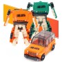 Transrobot skládací auto / robot s přeměnou 2v1 2 barvy